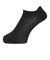 デュアリグ（DUARIG）平編み COOL ハイバック ショートソックス 2足組 23～25cm 6S0133-WASK-895GSA BLK