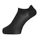 デュアリグ（DUARIG）平編み COOL ハイバック ショートソックス 2足組 23～25cm 6S0133-WASK-895GSA BLK