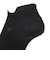 デュアリグ（DUARIG）平編み COOL ハイバック ショートソックス 2足組 23～25cm 6S0133-WASK-895GSA BLK