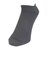 デュアリグ（DUARIG）平編み スニーカーソックス 2足組 25～27cm 6S0021-WASK-894GSA GRY