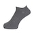 デュアリグ（DUARIG）平編み スニーカーソックス 2足組 25～27cm 6S0021-WASK-894GSA GRY