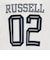 ラッセル（RUSSELL）16/-OE FOOTBALL 半袖Tシャツ RBM26S0012 WHT