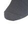 デュアリグ（DUARIG）平編み ハイバック ショートソックス 2足組 25～27cm 6S0025-WASK-894GSA GRY