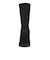デュアリグ（DUARIG）平編み クルー丈ソックス 2足組 23～25cm 6S0063-WASK-895GSA BLK