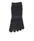 クー（Coo.）冷感 5本指ソックス 3足組 25～27cm 894CO6GSA0233 M-BLK3