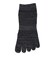 クー（Coo.）冷感 5本指ソックス 3足組 25～27cm 894CO6GSA0233 M-BLK3