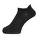 デュアリグ（DUARIG）平編み ANTI SLIP ハイバック ショートソックス 2足組 23～25cm 6S0069-WASK-895GSA BLK