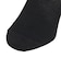 デュアリグ（DUARIG）平編み ANTI SLIP ハイバック ショートソックス 2足組 23～25cm 6S0069-WASK-895GSA BLK