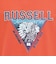 ラッセル（RUSSELL）16/-OE インディアンズ 半袖Tシャツ RBM26S0011 ORG