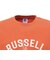 ラッセル（RUSSELL）16/-OE レトロスポーツ 半袖Tシャツ RBM26S0010 ORG