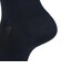 デュアリグ（DUARIG）平編み COOL クルー丈ソックス 2足組 25～27cm 6S0128-WASK-894GSA NVY