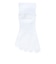 デュアリグ（DUARIG）平編み ANTI SLIP 5本指ソックス 2足組 23～25cm 6S0072-WASK-895GSA WHT