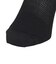 デュアリグ（DUARIG）平編み スニーカーソックス 2足組 23～25cm 6S0057-WASK-895GSA BLK