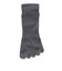 デュアリグ（DUARIG）平編み ANTI SLIP 5本指ソックス 2足組 25～27cm 6S0053-WASK-894GSA GRY