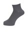 デュアリグ（DUARIG）平編み ANTI SLIP ハーフソックス 2足組 25～27cm 6S0049-WASK-894GSA GRY