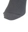 デュアリグ（DUARIG）平編み ANTI SLIP ハーフソックス 2足組 25～27cm 6S0049-WASK-894GSA GRY