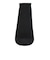 デュアリグ（DUARIG）平編み スニーカーソックス 2足組 25～27cm 6S0023-WASK-894GSA BLK