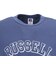 ラッセル（RUSSELL）30/- カレッジロゴ 半袖Tシャツ RBM26S0008 BLU