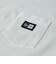 ニューエラ（NEW ERA）ガーメントダイ コットン 半袖Tシャツ Box Logo Woven Patch グレー 14856684
