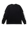 ニューエラ（NEW ERA）コットン 長袖Tシャツ Old English ブラック 14856735