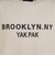 ヤックパック（YAK PAK）BROOKLYN 半袖Tシャツ YAK-APL-261005 BEG