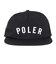 ポーラー（POLER）帽子 STATE ナイロン キャップ 261MCV0074-BLK