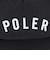 ポーラー（POLER）帽子 STATE ナイロン キャップ 261MCV0074-BLK