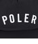ポーラー（POLER）帽子 STATE ナイロン キャップ 261MCV0074-BLK