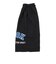 リーボック（REEBOK）スイムタオル 水泳 マイクロファイバー 巻きタオル 黒 80cm丈 126400-BK ラップタオル
