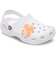 クロックス（crocs）ジビッツチャーム ブルーミング オレンジ フラワー 10015322