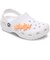 クロックス（crocs）ジビッツチャーム ブルーミング オレンジ フローラル 10015327