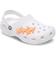 クロックス（crocs）ジビッツチャーム ブルーミング オレンジ フローラル 10015327