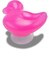 クロックス（crocs）ジビッツチャーム スクウィッシュ フィルド ピンク ダッキー 10015423