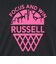 ラッセル（RUSSELL）バスケットボールウェア HOOP 半袖Tシャツ RBB26S0003 BLxPN