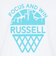 ラッセル（RUSSELL）バスケットボールウェア HOOP 半袖Tシャツ RBB26S0003 WHT