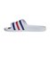 アディダス（adidas）スポーツサンダル アディレッタ アクア サンダル ホワイト ネイビー DBF11-HQ2448 シャワーサンダル カジュアル シューズ