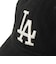 ニューエラ（NEW ERA）キャップ 9TWENTY MLB バイザーロゴ ダメージ ロサンゼルス・ドジャース ブラック 14745079