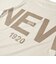 ニューエラ（NEW ERA）半袖 オーバーサイズド コットン Tシャツ Zoom Up Logo クリーム 14856658