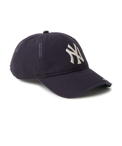 ニューエラ（NEW ERA）キャップ 9TWENTY MLB バイザーロゴ ダメージ