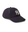 ニューエラ（NEW ERA）キャップ 9TWENTY MLB バイザーロゴ ダメージ ニューヨーク・ヤンキース ネイビー 14745044