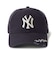 ニューエラ（NEW ERA）キャップ 9TWENTY MLB バイザーロゴ ダメージ ニューヨーク・ヤンキース ネイビー 14745044