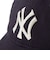 ニューエラ（NEW ERA）キャップ 9TWENTY MLB バイザーロゴ ダメージ ニューヨーク・ヤンキース ネイビー 14745044