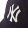 ニューエラ（NEW ERA）キャップ 9TWENTY MLB バイザーロゴ ダメージ ニューヨーク・ヤンキース ネイビー 14745044
