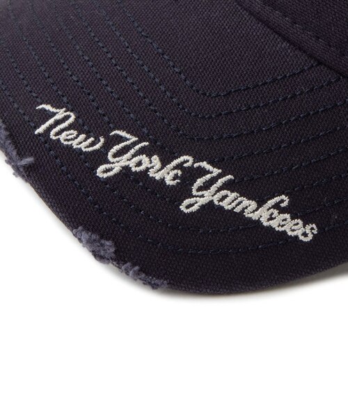 ニューエラ（NEW ERA）キャップ 9TWENTY MLB バイザーロゴ ダメージ