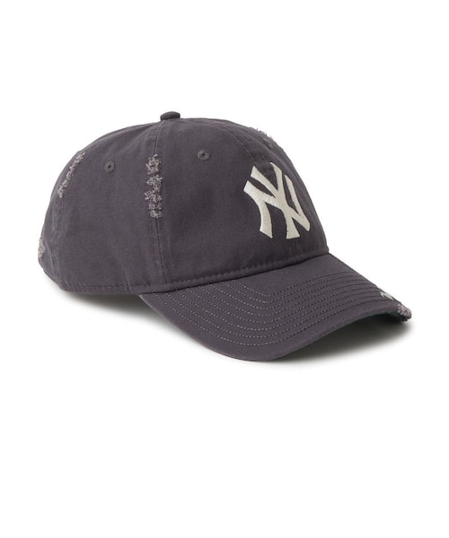 ニューエラ（NEW ERA）キャップ 9TWENTY MLB バイザーロゴ ダメージ