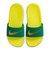 ナイキ（NIKE）ジュニア シャワーサンダル カワ スライド GS/PS イエロー グリーン FJ8812-301 スポーツサンダル カジュアル シューズ