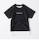 ニッキー キッズ（NIKKI KIDS）ジュニア インナー付き半袖ラッシュ水着 上下セット 125754 -BK