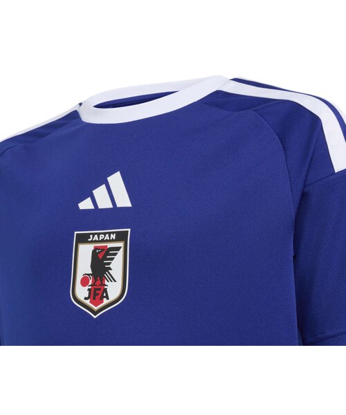 アディダス（adidas）JFA キッズレギュラーフィット ファン半袖Tシャツ