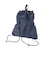 コンバース（CONVERSE）ナップザック ポケット付 紺 11L 224112-26NVY スイミングバッグ スイムバッグ ナップサック