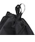 コンバース（CONVERSE）ナップザック ポケット付 黒 11L 224112-26BLK スイミングバッグ スイムバッグ ナップサック